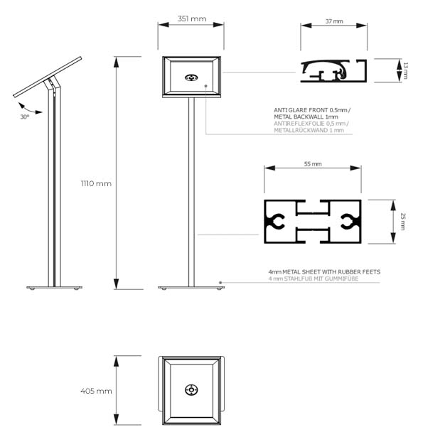 porta menus A4 y A3 